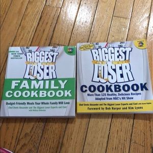 Biggest Loser set of 2 cookbooks